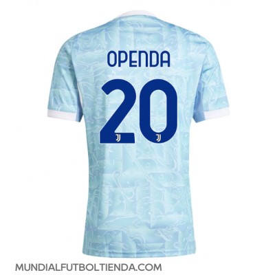 Camiseta Juventus Lois Openda #20 Segunda Equipación Replica 2025-26 mangas cortas Camiseta Juventus Lois Openda #20 Segunda Equipación Replica 2025-26 mangas cortas